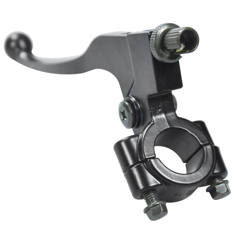 22mm 7/8" Left Clutch Brake Handle Lever Perch for Coleman CT200U BT200X CT100U Baja Massimo MB165 MB200 Yerf-Dog Motovox MBX10 Mini Bike CRF50 XR50 KLX110 SSR125 Pit Dirt Bike (Black) Black