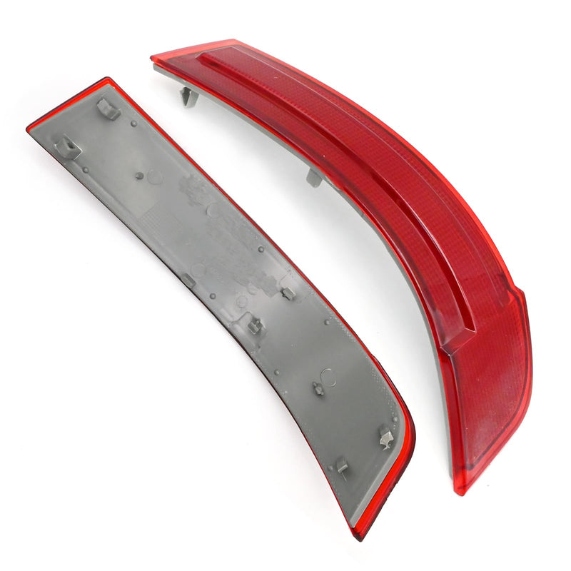  [AUSTRALIA] - Set of 2 1648201174 Rear Bumper Warning Lamps Reflector Red Lens, Replacement for Mercedes Benz X164 X164 GL320 GL450 GL550 2007-2009, Replaces 1648201274