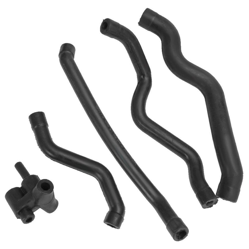 Crankcase Ventilation Hose Kit Air Intake Tube Connector for Mercedes Benz Replace #1120180382, 1120180482, 1120180282, 1120180182