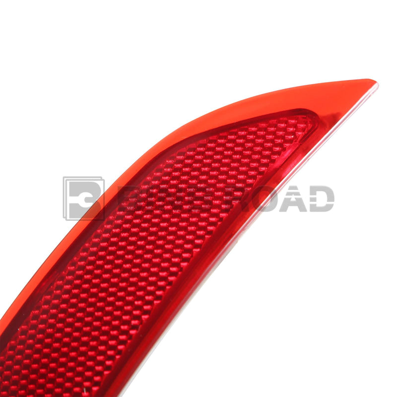 Right Rear Bumper Reflector Passenger Side Red Trim 63147290092 Compatible with Mercedes-Benz BMW F15 X5 2014-2017 Right