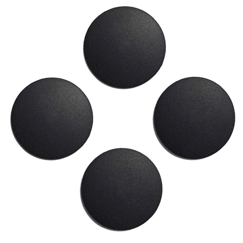4 Pcs Bottom Case Rubber Feet Replacement for MacBook Pro A1278 A1286 A1297 13" 15" 17" 2009-2012（Black）
