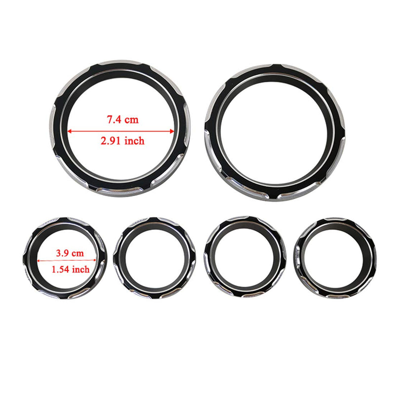Speedometer Gauge Burst Bezel Kit Instrument Cover Board for Harley touring Road Glide Street Glide 1996-2013