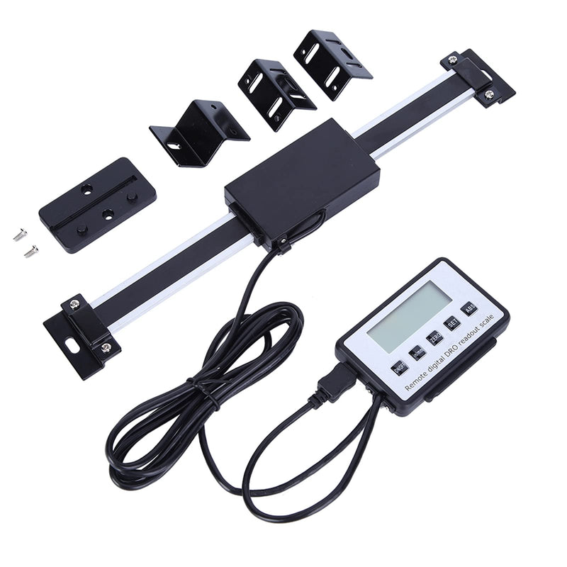 Digital Readout Linear Scale, 0 to150mm Aluminum Alloy Remote DRO Linear Scale Precision LCD Readout DRO Kit for Milling Machines Lathes