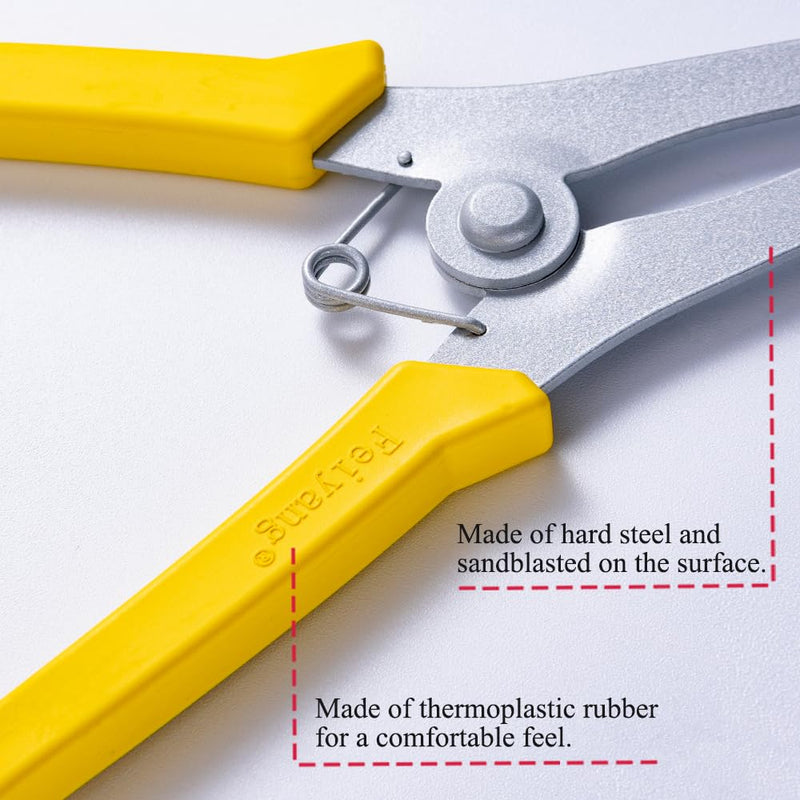 Miter Spring Clamps Classic Kit for Woodworking | Set includes 16 clamps,1 pliers,1 clamp holder for wood trim,crown molding,picture frames. Finish carpentry tools. 16 Clamps / 1 Pliers / Clamp holder