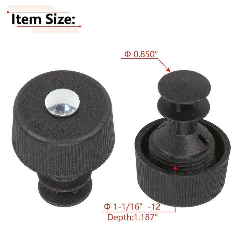 RLB-HILON Power Steering Reservoir Cap Compatible with Freightliner Columbia Coronado FL112 FL50 FL120 FLD120SD FLD132, for Kenworth T270 T370, for Q347367