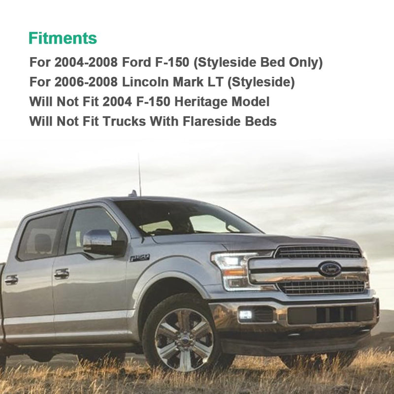 Fuel Gas Filler Door Housing Pocket w/Hinge For 2009-2014 F150, 2010-2014 Lincoln Mark LT Replaces # 9L3Z-9927936-B, 9L3Z9927936B Gas Tank Cap Door Hinge 09-14 Ford F150