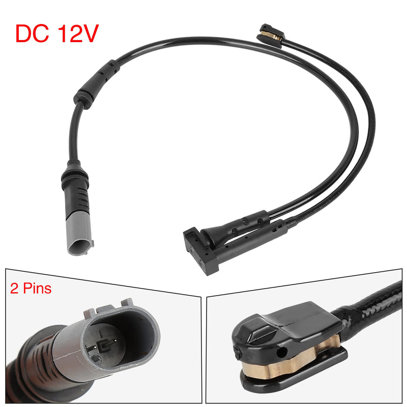 X AUTOHAUX Pair 34356887151 Front 34356799736 Rear Brake Pad Electronic Wear Sensor for BMW X1 X2 for Mini Cooper