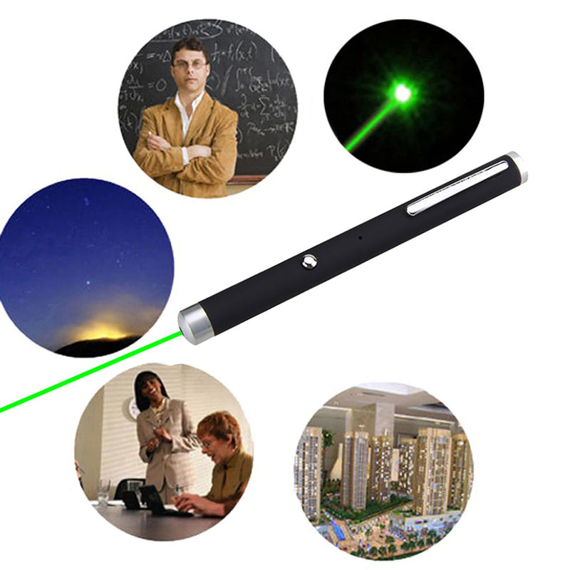 Presenter, USB Rechargeable Presentation Clicker for Teaching Lectures, Sandbox Presentations, Sales Instruction and Construction Sites