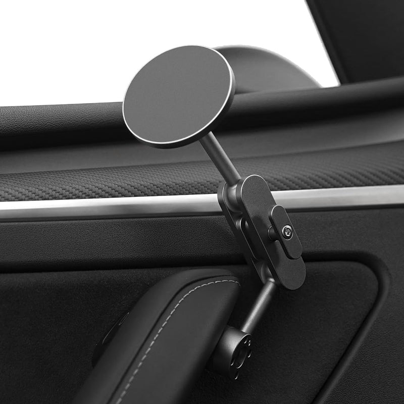 VION Premium Alloy Phone Mount for Tesla Model 3/Y | Fits Model Y Juniper 2026–2025, Model Y 2024–2022, and Model 3 2023–2021; premium alloy design with strong magnetic hold 2026-2022 Model Y, 2023-2021 Model 3