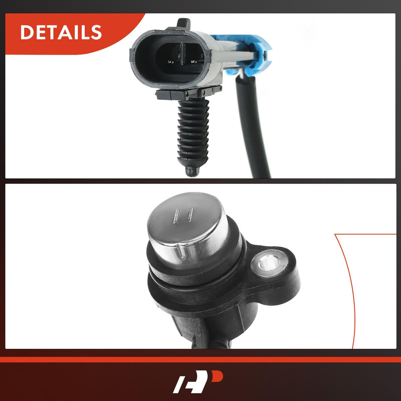 A-Premium ABS Wheel Speed Sensor Compatible with Chevy, Buick, Saab & GMC Models - Rainier 04-07, Trailblazer/Envoy/9-7x 06-09, Trailblazer EXT/Envoy XL 06, Sport Utility - Rear Driver and Passenger Pack of 2