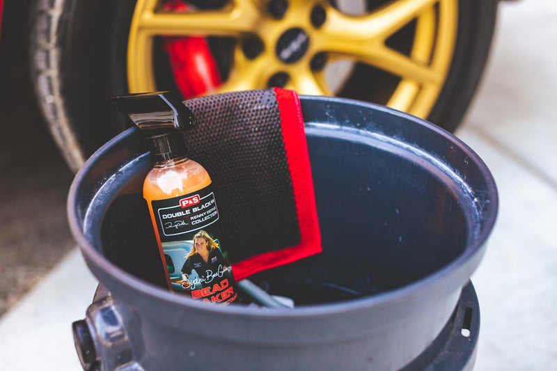 P & S Professional Detail Products - Clay Decontamination Towel - Effective Cleaning & Release of Paint Contaminants; Increase Wax & Sealant Bond; Enhance Gloss & Depth of Color; Fine Grade-12" x 12"