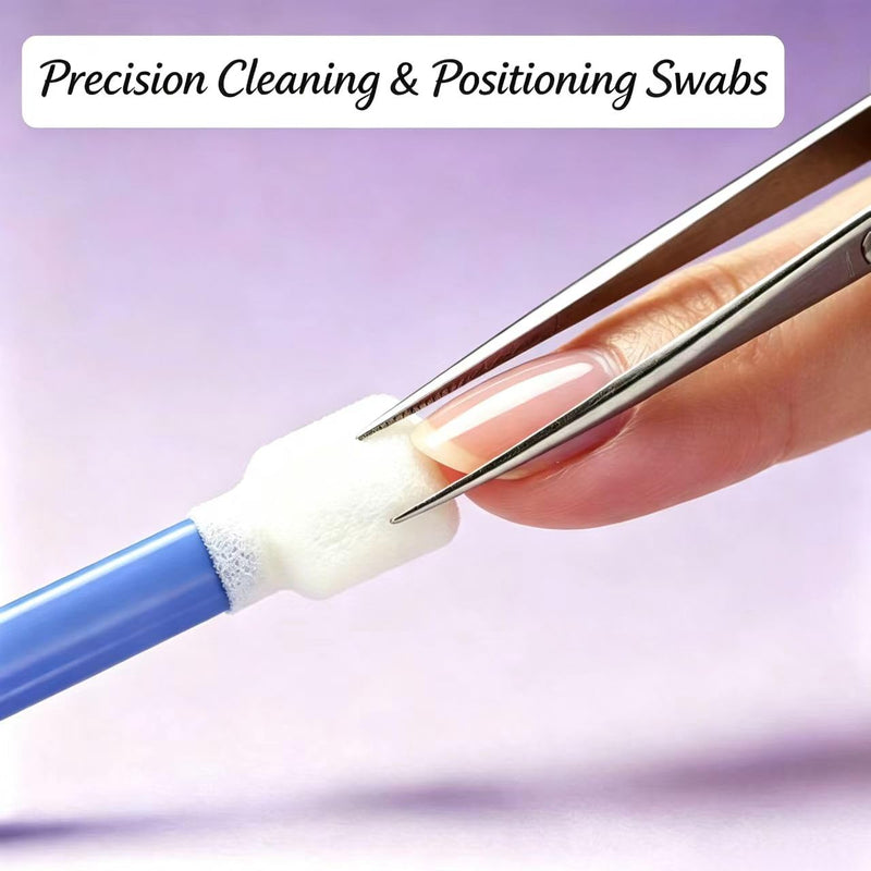 Soft Sponge Cleaning Sticks, Multi-Purpose Household Crevice Cleaner for Camera Lens, Electronic Components, Musical Instruments, Keyboard, Car Vents & Window Track Dust Removal