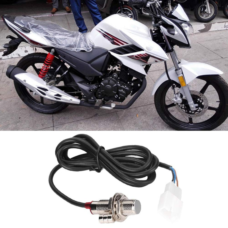 Aramox Speedometer Sensor Cable, Sensor Cable with 3 Magnet for Motorcycle Digital Odometer Speedometer