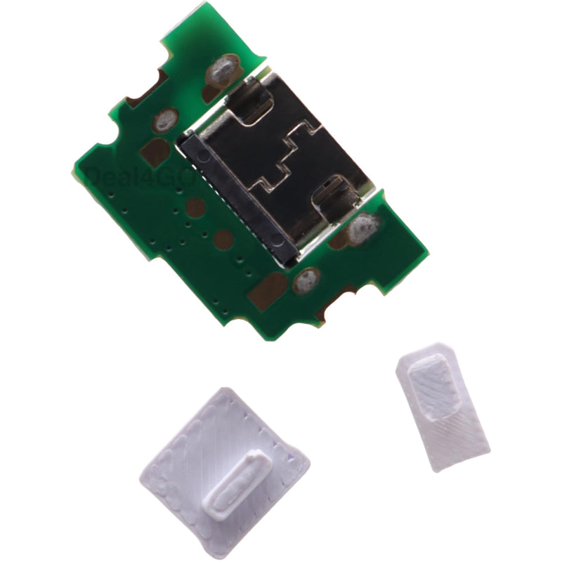Deal4GO USB-C Mod Charging Port DC Charger Power Connector Socket replacement for NEW 3DS Console 2014 KTR-001 White