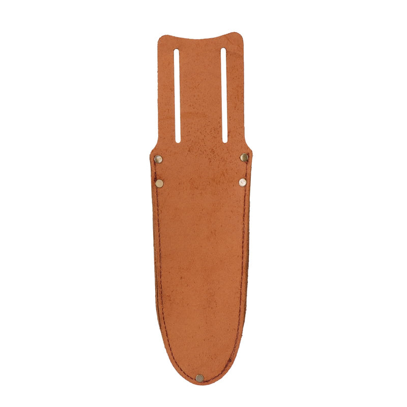 Tourbon Leather Garden Pruning Shears Folding Saw Double Holster Gardening Soil Knife Sheath Pouch Multipurpose Tool Holder for Belt, Brown