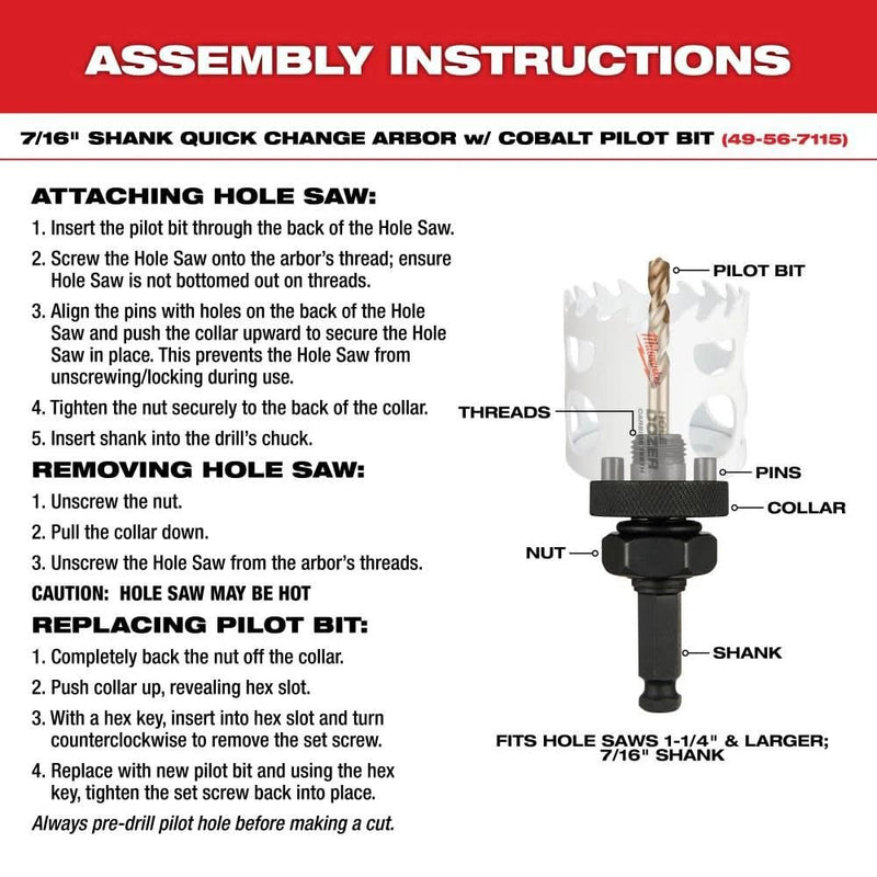 Milwaukee 49-56-0213 4-Inch Ice Hardened Hole Saw