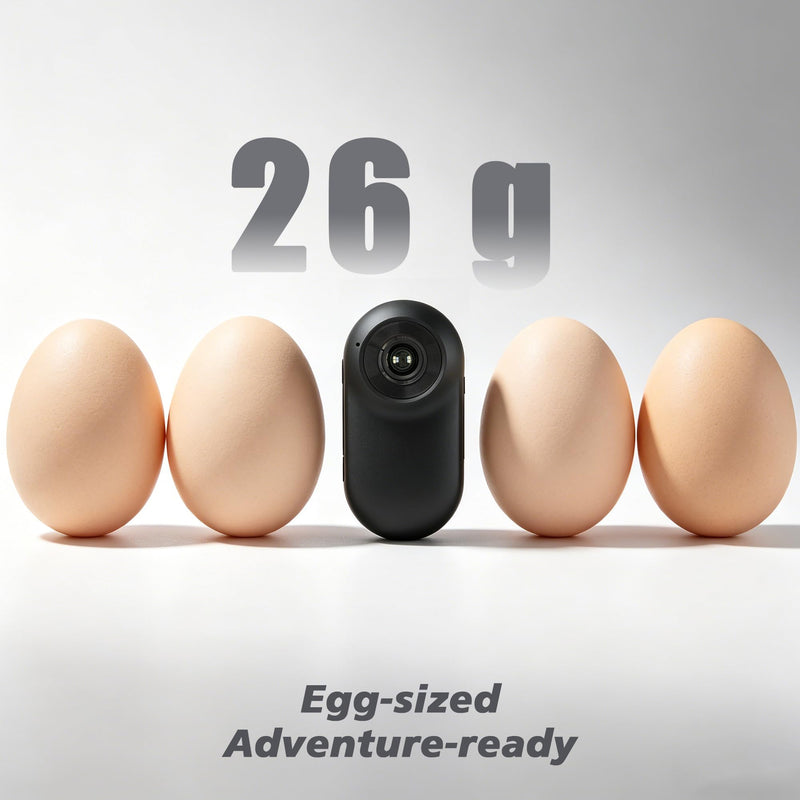 Mini Body Camera with Audio and Video Recording for Snorkeling(Black)