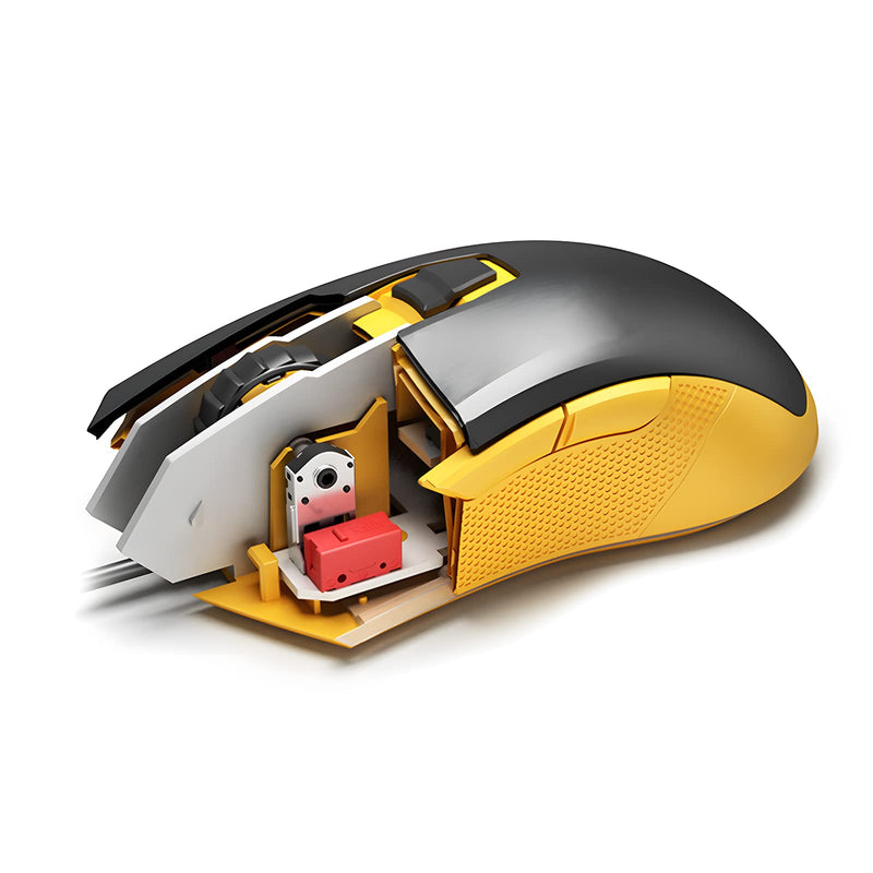 KAILH GM4.0 GM8.0 Micro Switch 60M 80MLife Gaming Mouse Micro Switch 3 Pin Black Mice Left Right Button GM 4.0 8.0 (Black 10pcs GM8.0) Black 10pcs GM8.0