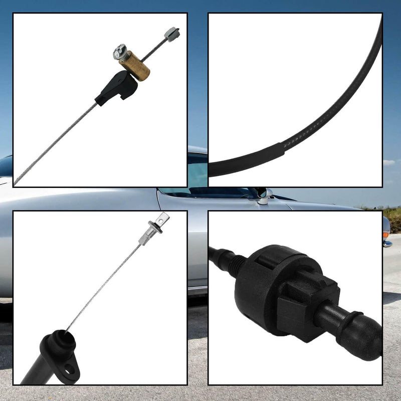  [AUSTRALIA] - New TV Detent Kickdown Cable,Fit for GM Transmission 4L60 (700R4 Style 45.2" x 54") 1993-2018, for 2004R 1981-1990, for TH-700R4 (4L60) 1982-1992 K65552