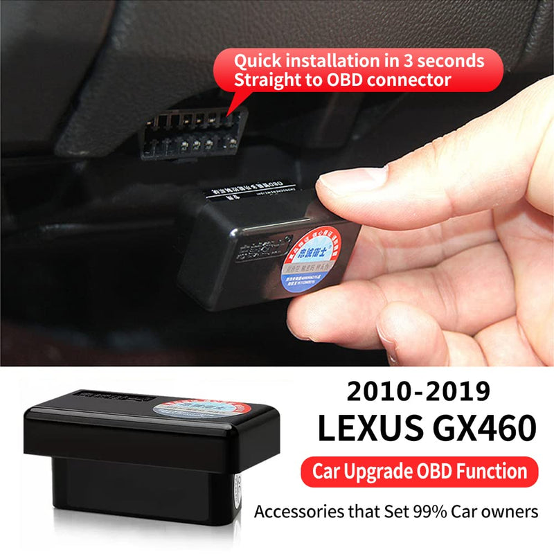 Remote Auto Window Open Closer + Door Speed Lock Kit + Side Rearview Mirror Folder Unfold OBD Module for Lexus GX460 GX400 2010-2019 lexus gx460 accessories (2010-2019)