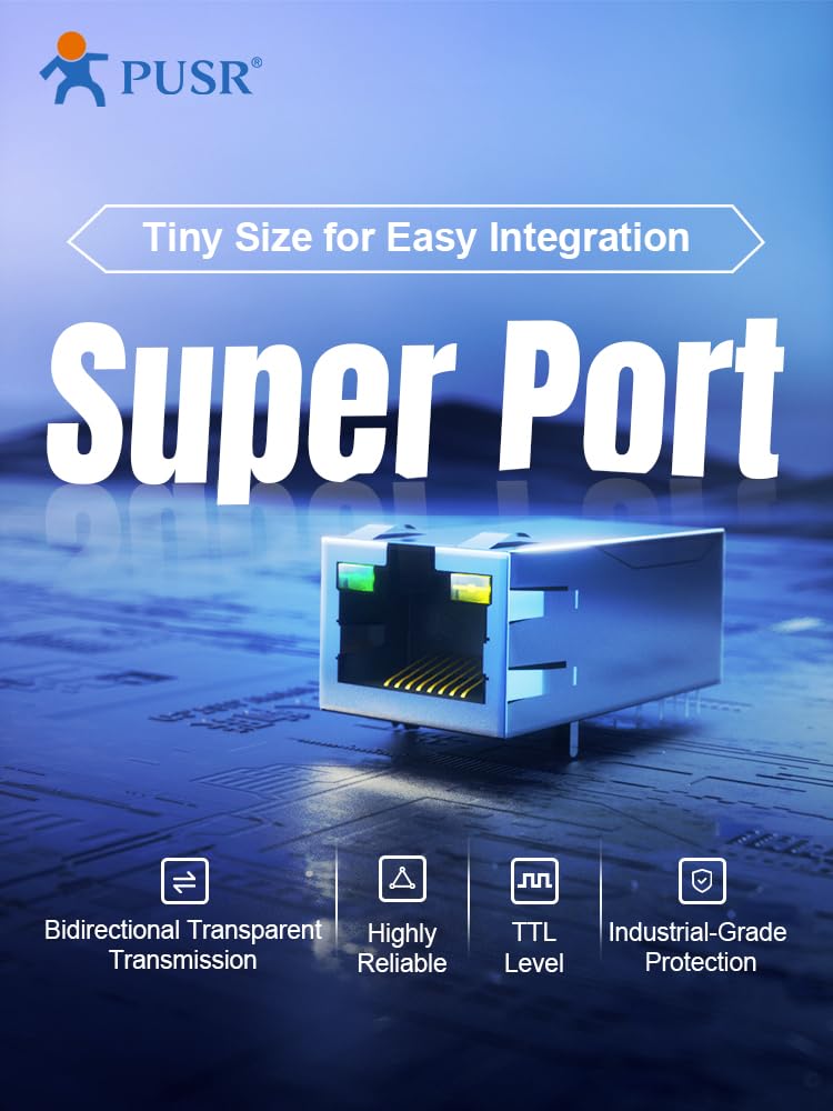 (Price for 5 Piece) PUSR TTL to Ethernet Embedded TCP/IP Ethernet Module KPORT Modules USR-k2