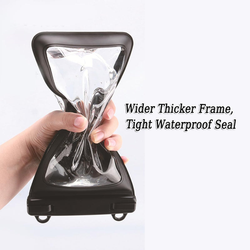 Waterproof Phone Pouch, IPX8 Waterproof Phone Case for iPhone 17/16/15/14 Pro Max, Cell Phone Dry Bag for Beach & Cruise Essentials, Touch Screen, Lanyard Included, (Fits Up to 7.5”) (Purple) Purple