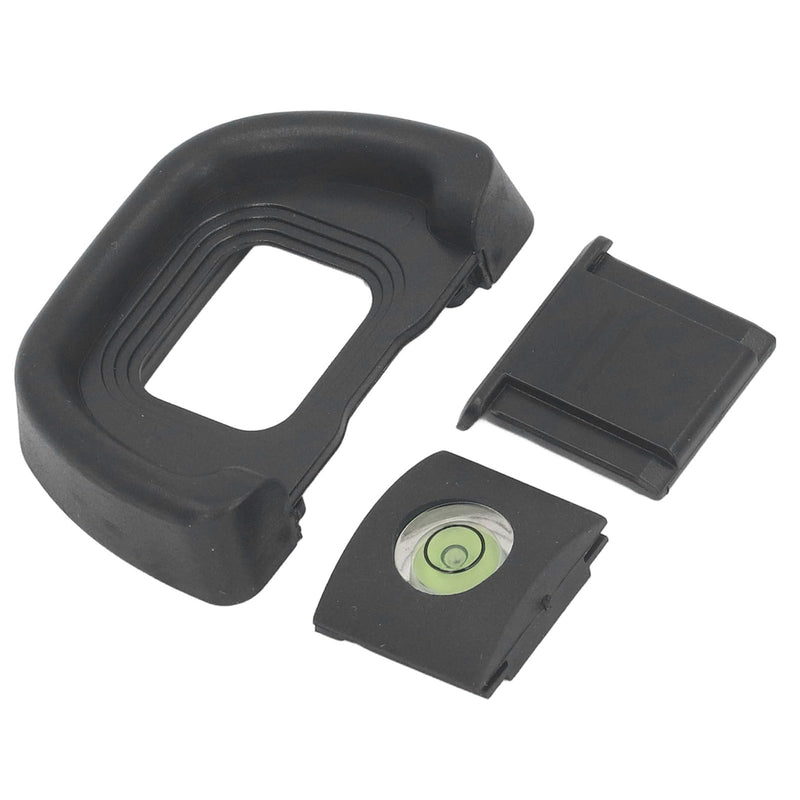 Gugxiom DK-31 Eyepiece Eyecup with Leveler and Hot Shoe Cover, ABS Viewfinder Eye Cup Replacement for DSLR Camera Accessories