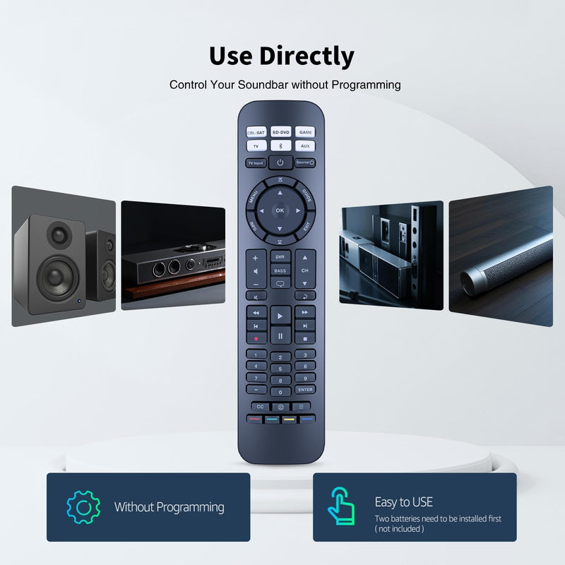 Universal RC-PWS III IR Replacement Infrared Remote Control for Bose Series II Solo 5/10/15/A11 - Compatible with Bose CineMate Home Theater & Sound Systems