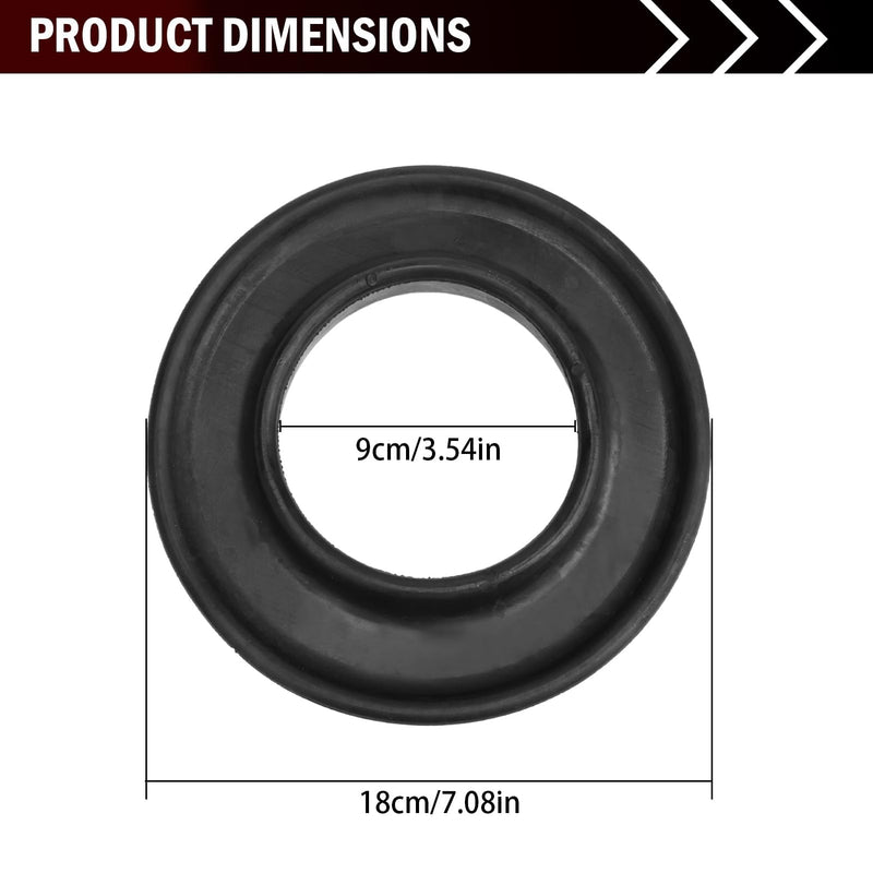 2 PCS Rear Upper Coil Spring Seat Insulator fits Ram 1500 2009-2018, Ram 1500 Classic 2019-2024 Replace 52855789AA