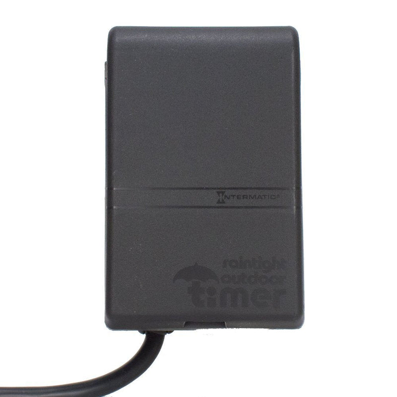 Intermatic HB11K Heavy-Duty Outdoor Plug-in Timer – 2 ON/2 Off Settings, 30-Min Minimum Intervals, Weatherproof Flip Cover, 15A/1800W, 1 HP Rated, 13" Cord – Ideal for Pool Pumps, Lights, Decorations