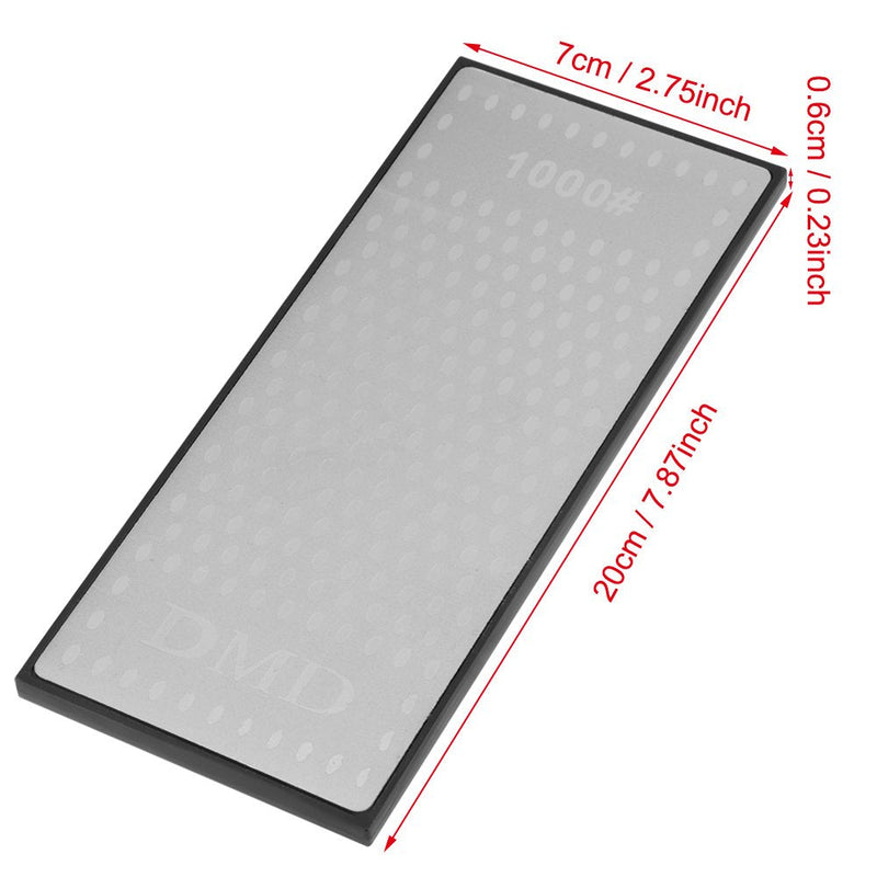 200 x 70mm Diamond Sharpening Stone, 400&1000 Kitchen Knives Grinding Stone