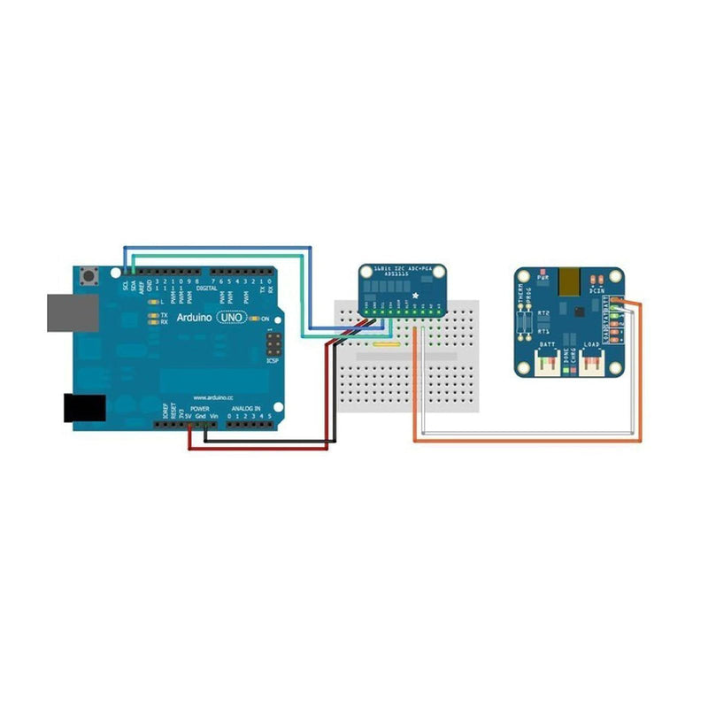 6-Piece ADS1115 16 Bit 16 Byte 4 Channel I2C IIC Analog-to-Digital ADC PGA Converter with Programmable Gain Amplifier High Precision ADC Converter Development Board for Arduino Raspberry Pi