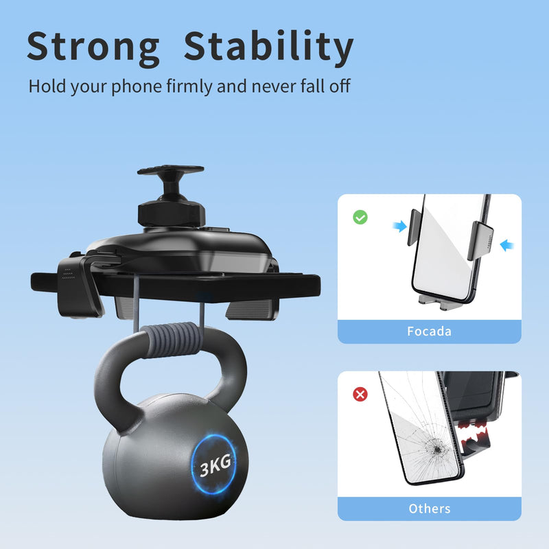 Car Phone Holder for Mercedes Benz E-Class 2016-2023 & CLS 2018-2023,Vehicle-Specific Right Air Vent Phone Mount with Stable Clamp Design, Does Not Block Air Vent or Buttons, Mercedes Benz Accessories clip phone holder