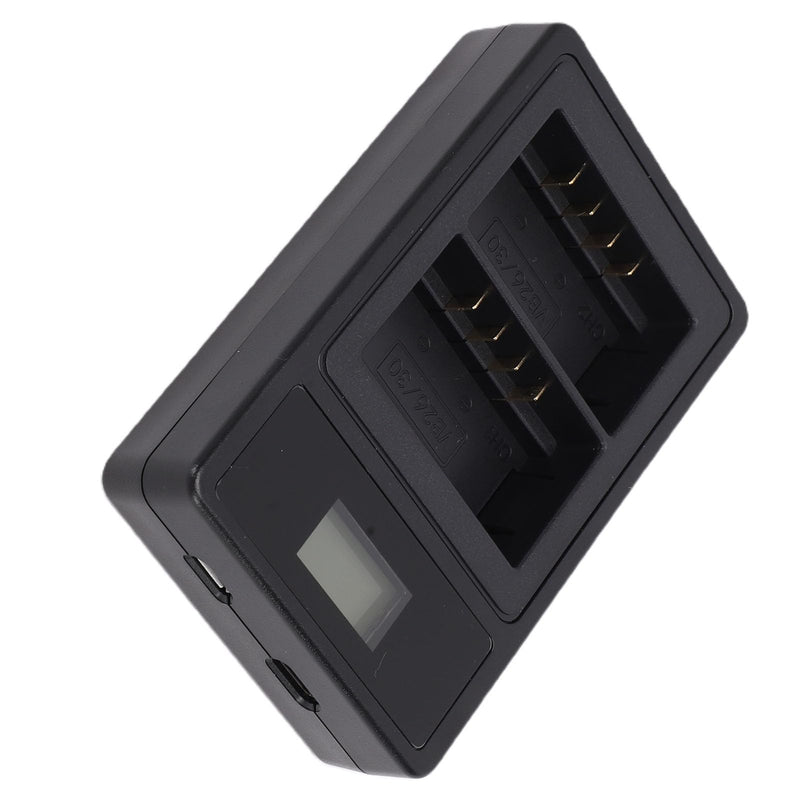 Bewinner Camera Flash Dual Battery Fast Charger 5Wx2 Smart Display, Charger Fit for VB26 VB26B VB30 V860III V1 V850III Flash Battery, Fast with Intelligent LCD Screen for