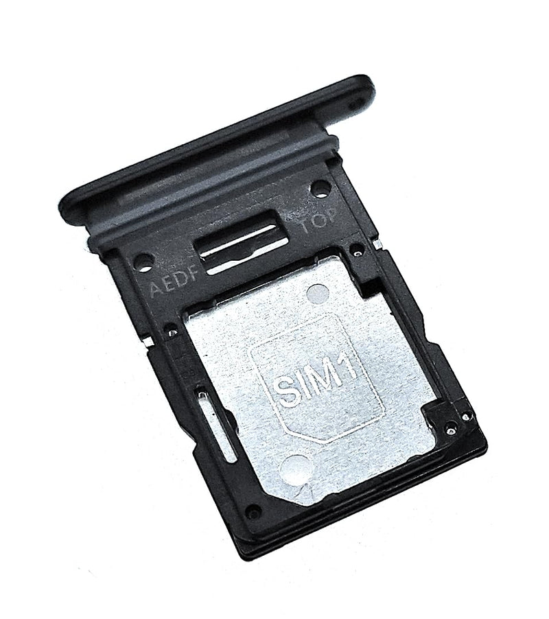 SIM Card Tray SD Slot Holder Replacement for Samsung Galaxy A54 5G SM-A546U Single SIM US Version (Black)