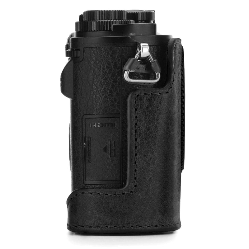 Mega Gear Canon PowerShot G1X Mark III Ultra Light Neoprene Camera Case, with Carabiner, Black (MG1378) Compact