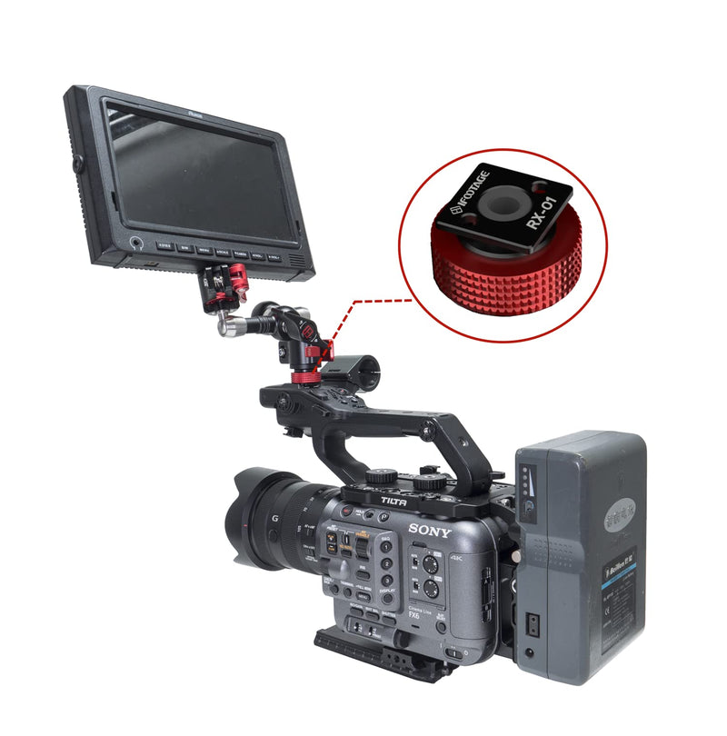 IFOOTAGE Magic Arm Cold Shoe Adapter，Camera Cold Shoe Mount Adapter to 1/4"-20 Tripod Screw Adapter for Led Lights, Microphones, Monitors, Video Cameras(2 Pieces)