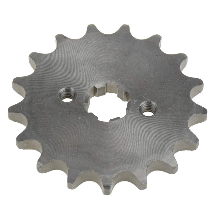 HIAORS 428 17T 17mm Motorcycle Front Engine Sprocket for 50cc 70cc 110cc 125cc 140cc 160cc TaoTao Roketa Coolster Sunl Lifan Chinese ATV Quad Dirt Bike EG428-17T-17mm