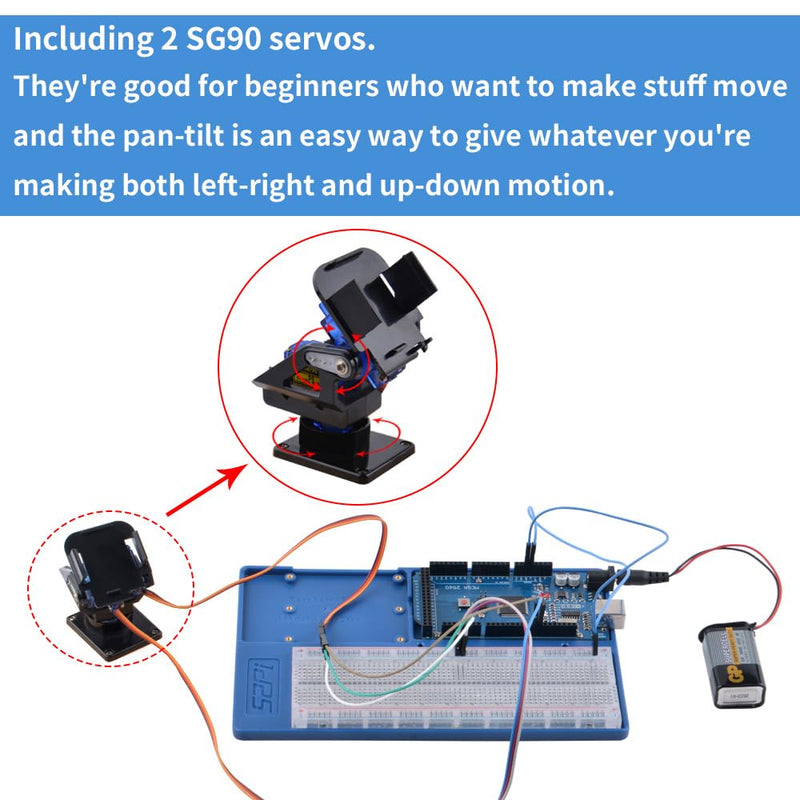 GeeekPi Complete Starter Kit for MEGA 2560 R3 with Tutorial