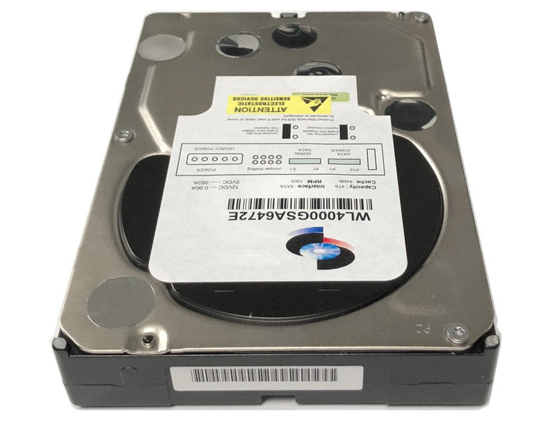 WL 4TB 7200RPM 64MB Cache SATA 6.0Gb/s (Enterprise Grade) 3.5" Hard Drive (for Server, RAID, NAS, DVR, Desktop PC)
