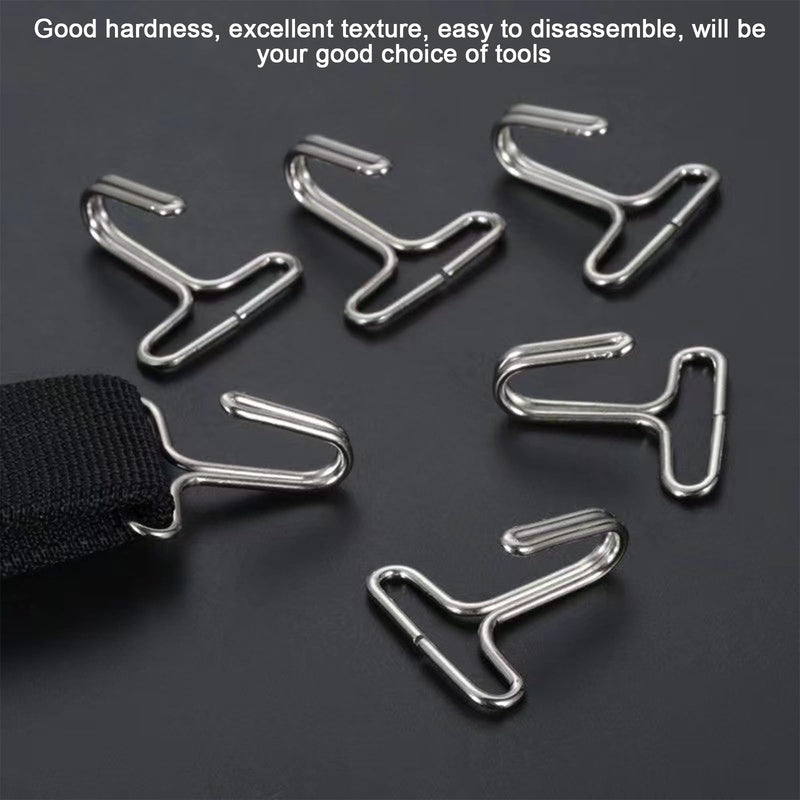 20 PCS Car Seat Cover Hooks, Fixing Hanger Fastener Locking Clip for Car Headrest Cover, Fixing Hook for Vehicle Seat Cushion Mat Installation Replacements, Car Accessories 20 PCS