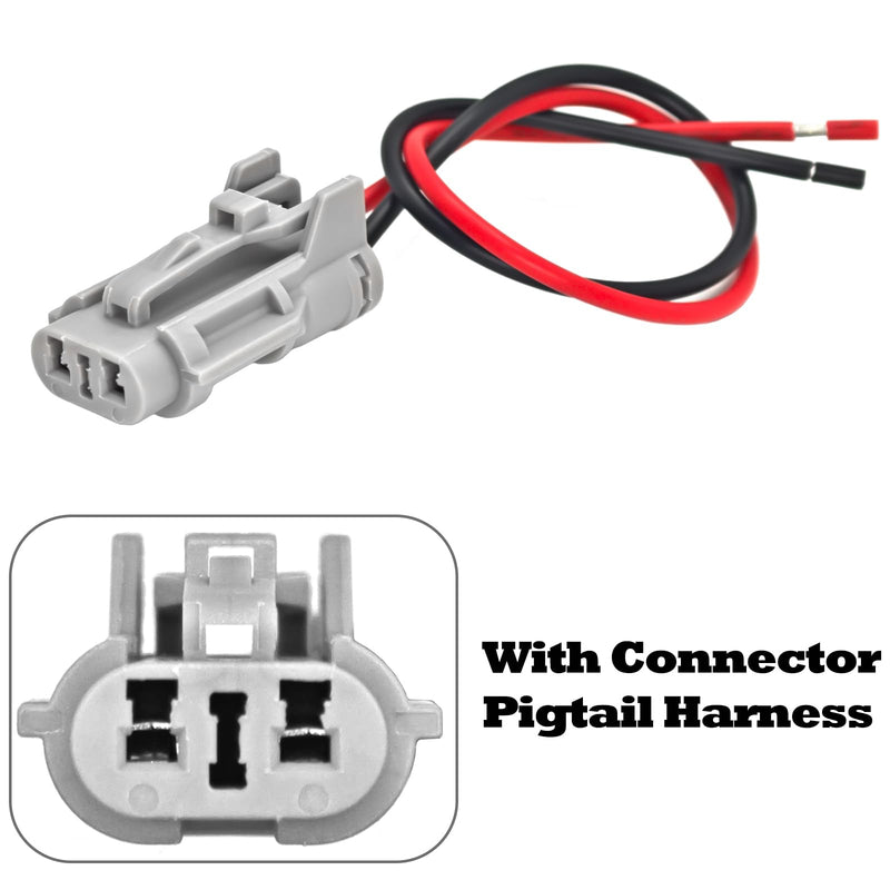 96985-3X000 Ambient Temperature Sensor with Connector Pigtail Harness - Compatible with Some Hyundai and Kia Vehicles Model Replace 96985-2D000, 96985-2D700