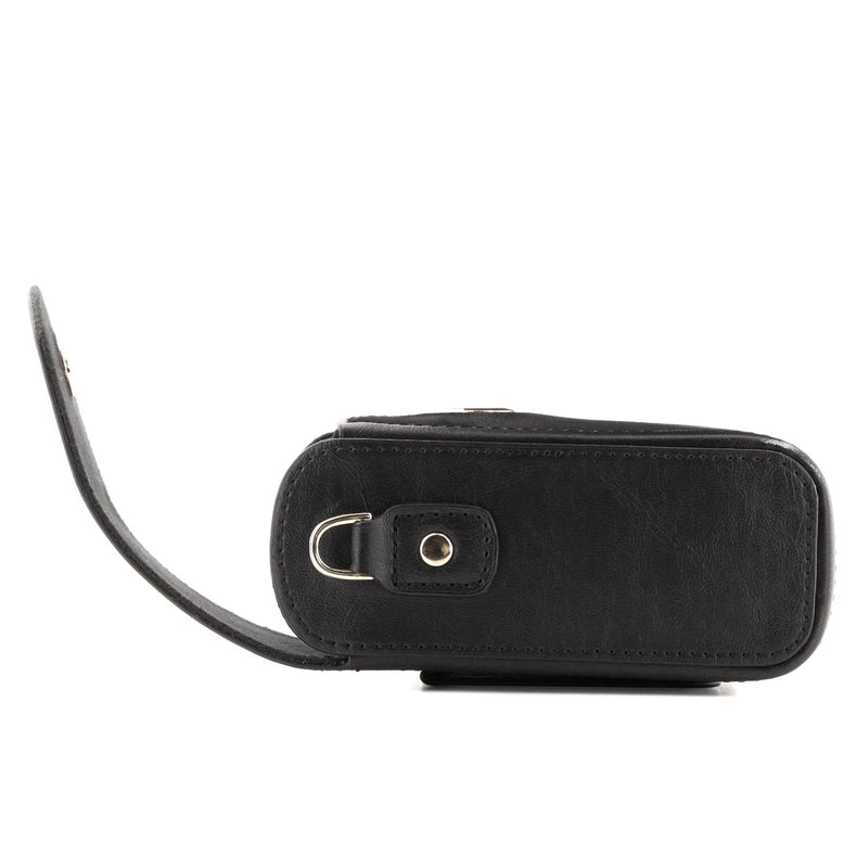 MegaGear Leather Camera Case Compatible with Nikon Coolpix A900, Ever Ready with Strap - Black One size