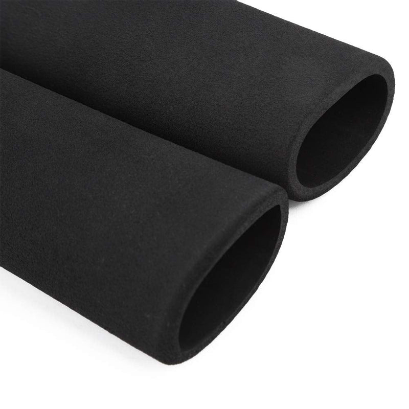 Motorcycle Handle Cover, 2pcs Motorcycle Non-Slip Anti Vibration Soft Foam Handlebar Grip Cover, Black