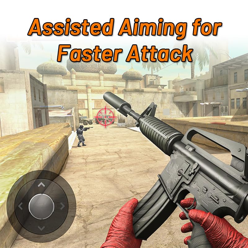 Transparent Clear FPS Aim Sight Assist Sticker - 2 Pack Games Fast Scope Monitor Decal No Scope TV Decal Shooting Target Stickers Decals for FPS Video Games TV Monitor and Mobile Phone (Dot + Cross) Dot + Cross