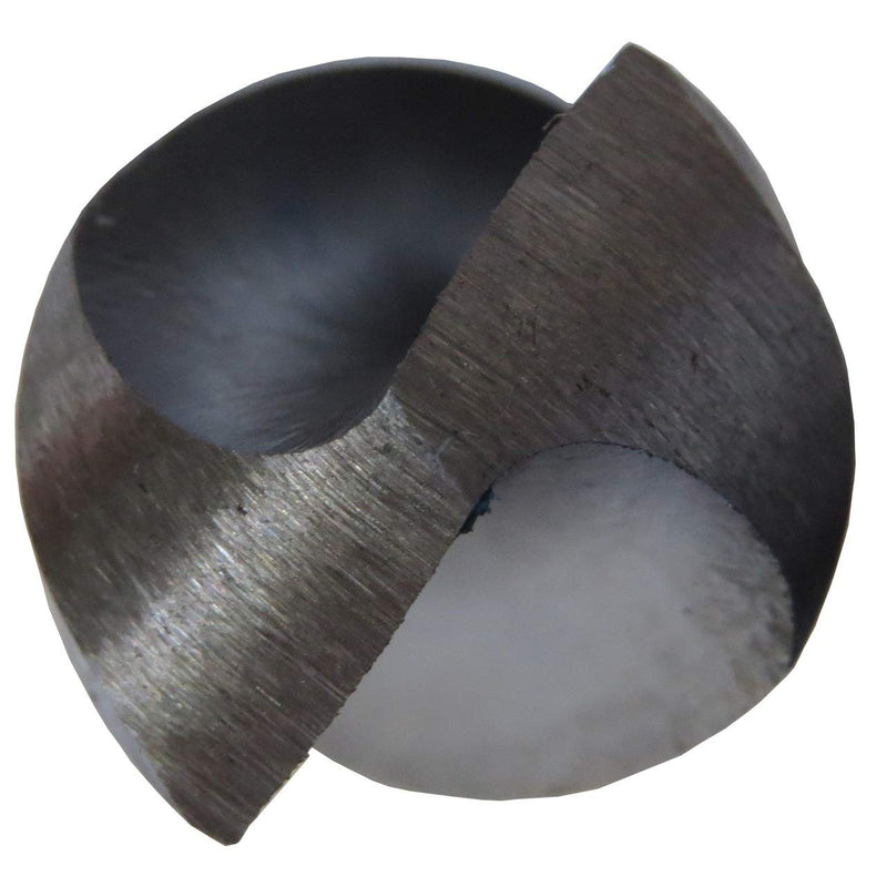 Drill America 5/8" x 12" High Speed Steel Extra Long Drill Bit with 1/2"Shank, DWDDL Series 12" Length, Reduced Shank 5/8"