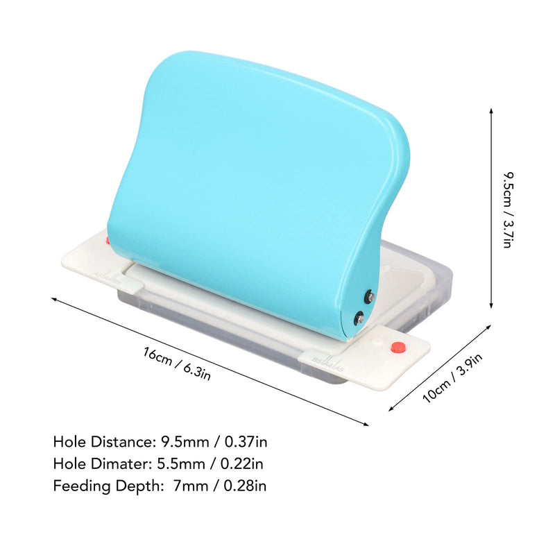 Binding Machine, Metal 10 Hole Punch Spiral Binding Machine, Easy to Use, for Making 26 Holes on B5 Paper, 30 Holes on A4, 20 Holes on A5 Book, Paper for Books, Notebooks,