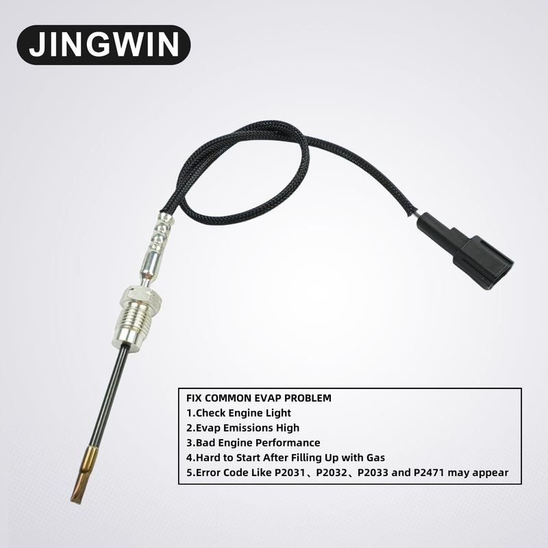 AC3Z-5J213-B Exhaust Gas Temperature Sensor AC3Z5J213C EGT Sensor Replace fit for 2011-2016 Ford F250 F350 F450 F550 Super Duty 6.7L v8,fit for 2015-2019 Transit 150 250 350 350HD 3.2L L5 Diesel 1pcs