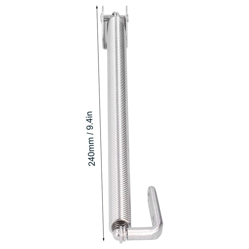 Hatch Spring Holder,10-1/4in Stainless Steel Hatch Spring Adjuster Cabin Door Support Hardware for Marine Boat Yacht Hatch Support Spring
