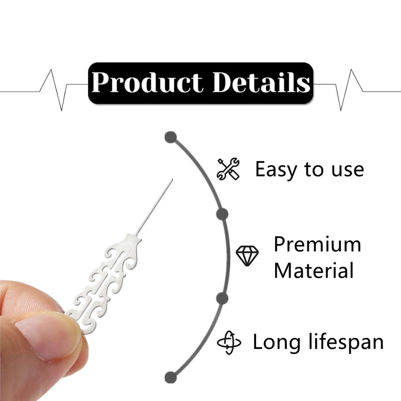 10 Pcs Sim Card Removal Tool | Professional Stainless Steel, Sim Ejector Tool Pin, Unique Process Design, Fit for Most Smart Phones